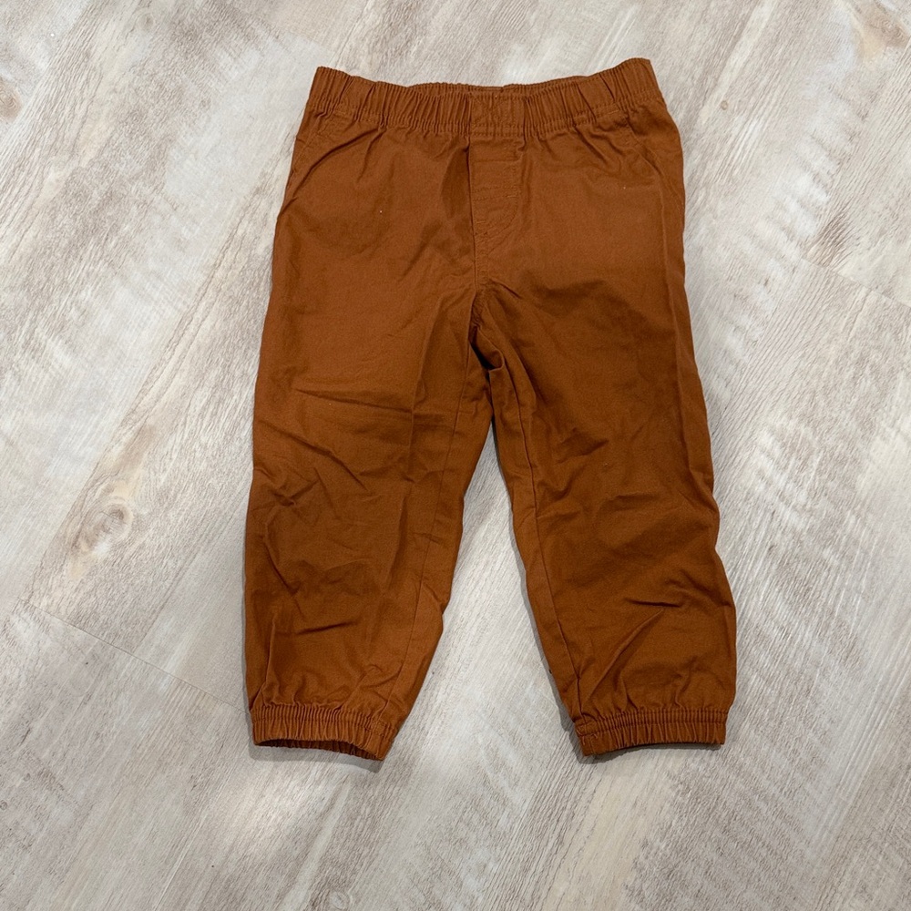 Carter's Kids Tan Elastic Waist Pants